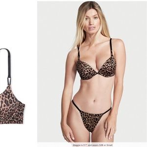 Victorias secret 32C VERY SEXY Bombshell Bra LEOPARD
